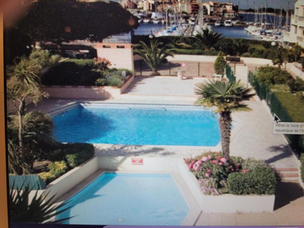 Studio Cap D Agde Vue Port Bagian luar foto